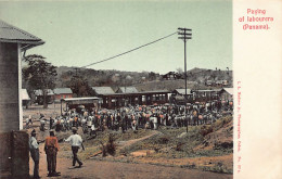 Canal De Panamá - Paying Of Labourers - Stream Train - Publ. I. L. Maduro Jr. 37a - Panama