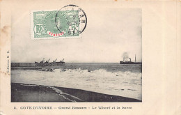 Côte D'Ivoire - GRAND BASSAM - Le Wharf Et La Barre - Ed. M. B. 3 - Costa D'Avorio
