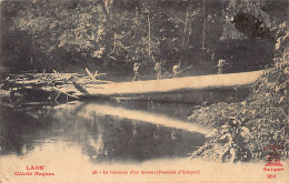 Laos - Province D'Attopeu - La Traversée D'un Torrent - Ed. Cliché Raquez 48 - A. F. Decoly 256  - Laos