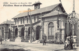 Belgique - Exposition De Bruxelles 1910 - Pavillon Champagne Moët Et Chandon - Expositions Universelles