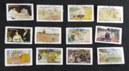 France 2024 - Autour Des 150 Ans  De L'impressionniste - Oblitérés - Used Stamps