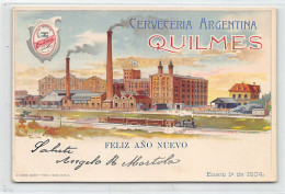 Argentina - BUENOS AIRES - Cerveceria Quilmes, Enero 1° De 1904 - Ed. Gunche  - Argentinië