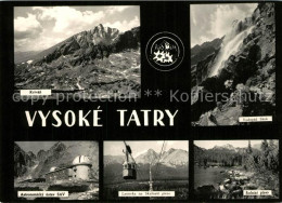 73168568 Vysoke Tatry Krivan Vodopad Skok Astronomicky Ustav SAV Lanovka Nu Skal - Slovakia