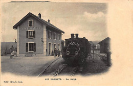 LES BRENETS (NE) - La Gare Locomotive - Ed. Robert. - Les Brenets