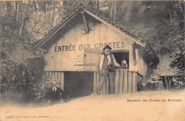 BONCOURT (JU) Entrée Des Grottes De Milandre - Ed. Burgy 2037 - Boncourt