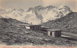 Suisse - Gornergrat (VS) Vue Sur Le Breithorn Et Les Jumeaux - Tamn Höchstes Postbureau Europa's - Ed. Photoglob 3885 - Other & Unclassified