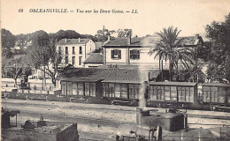 ORLEANSVILLE Chlef - Vue Sur Les Deux Gares - Chlef (Orléansville)