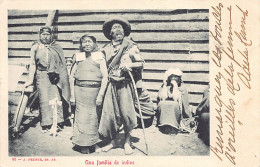 Argentina - Una Familia De Indios - Ed. J. Peuser 87 - Argentina