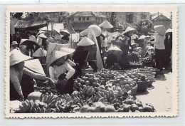 Viet Nam - NHA TRANG - Le Marché - CARTE PHOTO Ed. Ba Giai - Viêt-Nam