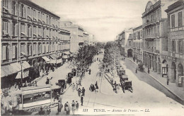 TUNIS - Avenue De France - Au Bon Marché - Tramway - Ed. LL 131 - Tunisia