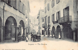 Svizzera - LUGANO (TI) Via Canova - Ed. Wehrli 6090 - Lugano