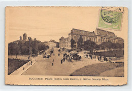 Romania - BUCUREȘTI - Palatul Justitiei, Calea Rahovei, Si Biserica Domnita Balasa - Ed. Scharaga 4641 - Rumänien