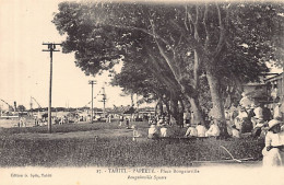 Polynésie - PAPEETE - Place Bougainville - Ed. G. Spitz 27 - Polynésie Française