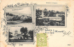 Macedonia - Gruss Aus Monastir - Bukovo Monastery - Baresani Monastery - Tirnovo Monastery - SEE STAMPS AND POSTMARKS -  - Macedonia Del Norte