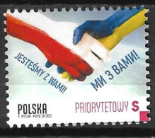 POLOGNE POLAND POLEN 2022 / We Are With You! Solidarity With Ukraine, ** - Nuovi