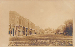 NORTON (KS) Kansas Avenue - REAL PHOTO - Other & Unclassified