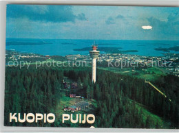 73167954 Kuopio Fliegeraufnahme Puijo Sendeturm   - Finlandia