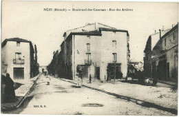 MEZE (34) – Boulevard Des Casernes. Rue Des Artistes. Edition B. D.. - Mèze