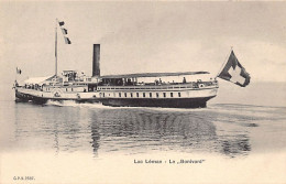 LAC LÉMAN (VD)  Vapeur Le Bonivard - Ed. C.P.N. 2587 - Altri & Non Classificati