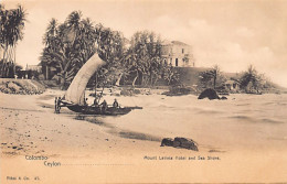 Sri Lanka - COLOMBO - Mount Lavinia Hotel And Sea Shore - Publ. Plâté & Co. 47 - Sri Lanka (Ceylon)