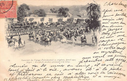 Algérie - ALGER - Les Chefs Arabes Arrivent à La Revue - Voyage Présidentiel - Avril 1903 - Ed. J. Geiser 13 - Alger