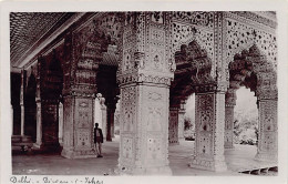 India - DELHI - Diwan-i-Khas (Red Fort) - REAL PHOTO - Publ. Unknown  - Inde