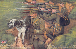 United Kingdon - BRITISH ARMY - A Guard Dog In The Trenches During World War One - Other & Unclassified