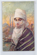 Turkey - Dame Turque - Turkish Lady - Publ. E. F. Rochat 501 - Turquie