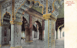 India - DEHLI - Interior Of Dewan-i-Khass - Publ. G.B.V. Ghoni  - Inde