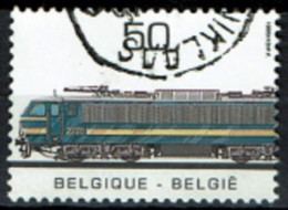 België 1985 OBP 2174 - Y&T 2174 - Année Des Transports Publics - Transport, Train, Locomotive - Usados