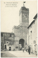 PIGNAN (34) – Place De L’Horloge. Editeur J. Imbert, N° 14. - Altri & Non Classificati