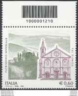 2008 Italia UNESCO Codice A Barre MNH Unif. 3116cb - Sonstige & Ohne Zuordnung