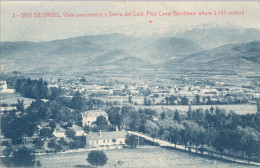 PICO CANAL BARIDIANA , VISTA PANORÁM , ED. LA MARAVILLA / THOMAS Nº 2  - SEO DE URGEL / SEU D'URGELL , T.P. NO CIRCULADA - Lérida