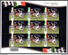 2013 Italia - Repubblica , Minifoglio Juventus Campione , Catalogo Sassone N° 30 , MNH** - Ganze Bögen