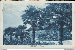 Ar191 Cartolina Abbazia Palme Croazia - Andere & Zonder Classificatie