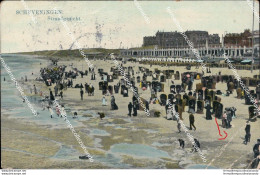 Au157 Cartolina Scheveningen Strandgeicht - Andere & Zonder Classificatie