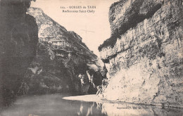 48-GORGES DU TARN ROCHER SOUS SAINT CHELY-N°T2519-C/0389 - Gorges Du Tarn