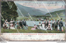 Au170 Cartolina L.kohlerr's Tegernseer Bauerntheater 1908 - Otros & Sin Clasificación