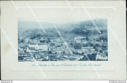 Ap467 Cartolina Lourdes Vue Sur Le Quartier De L'eglise - Altri & Non Classificati