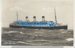 228458 SHIP BARCO CAP ARCONA POSTAL POSTCARD - Sonstige & Ohne Zuordnung