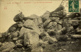 CPA UCHON (en Morvan) - Les Roches De Carnaval - Autres & Non Classés