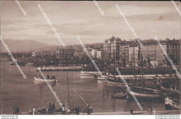 Au190 Cartolina Fiume Porto 1931 Croazia - Andere & Zonder Classificatie