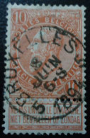 BELGIQUE N°57 Oblitéré - 1893-1900 Fijne Baard