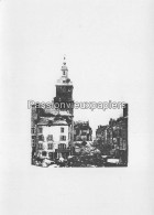 PHOTO THIONVILLE RUINES DE LA GUERRE DE 1870 - 1  BEFFROI  MAGASIN GREVELDING - Thionville