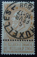 BELGIQUE N°62 Oblitéré - 1893-1900 Fijne Baard
