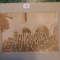 Photo D'Ecole De  1909 Cartonné De  Bézier  ( Photo A Malet à Toulouse Au Dos ) - Anonymous Persons