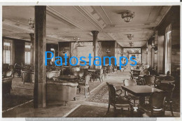 228462 SHIP BARCO CAP ARCONA SMOKING ROOM INTERIOR POSTAL POSTCARD - Other & Unclassified