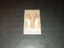 07AL07 COLONIE ITALIANE SOMALIA ISTITUTO COLONIALE ITALIANO 5 CENT. "XX" - Somalia