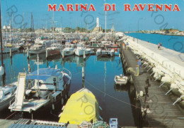 CARTOLINA  C12 MARINA DI RAVENNA,EMILIA ROMAGNA-SPIAGGIA,MARE,SOLE,ESTATE,LUNGOMARE,VACANZA,BELLA ITALIA,VIAGGIATA 1987 - Ravenna