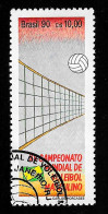 1990  Volleyball   Michel BR 2370 Stamp Number BR 2256 Yvert Et Tellier BR 1974 Stanley Gibbons BR 2439 Xx MNH - Usados